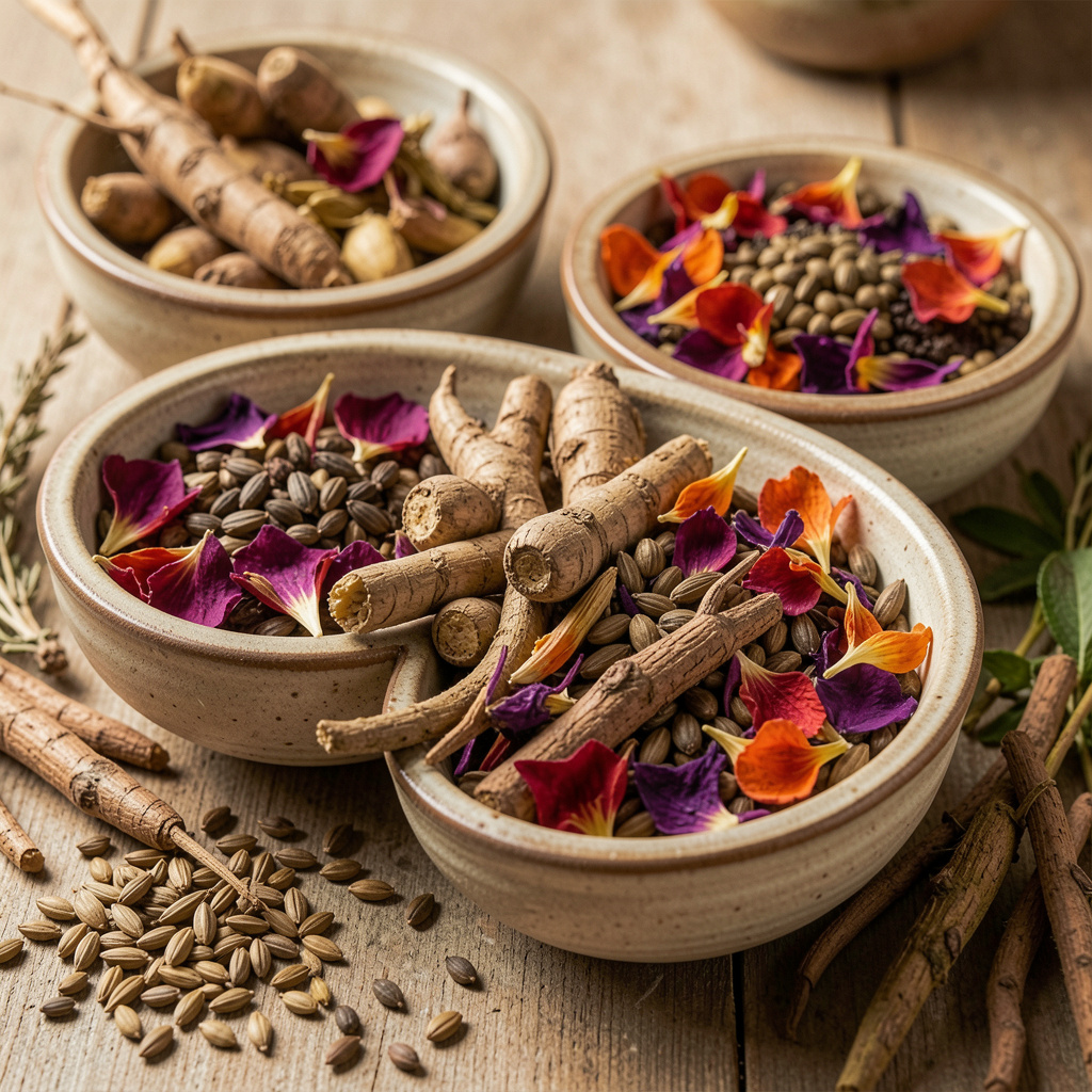 Organic botanical ingredients